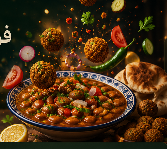 فول وطعمية فولينو